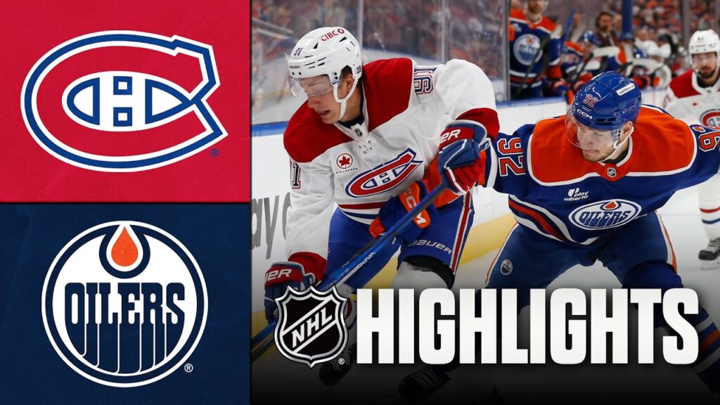 Canadiens vs Oilers Highlights: October 23, 2025 | NHL Full Match Replay
