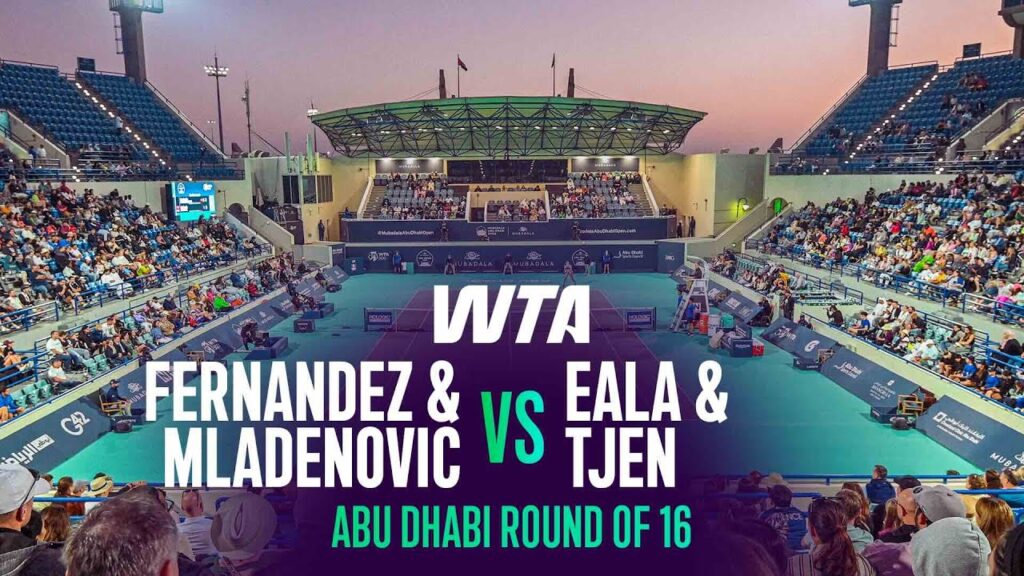 Leylah Fernandez/Mladenovic vs Alex Eala/Tjen Highlights | Abu Dhabi 2026 Round of 16 | WTA Highlights