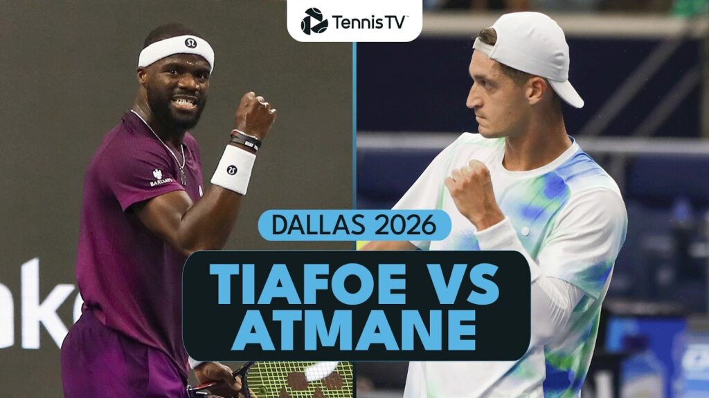 Frances Tiafoe vs Terence Atmane Highlights: Dallas Open 2026 Match Replay