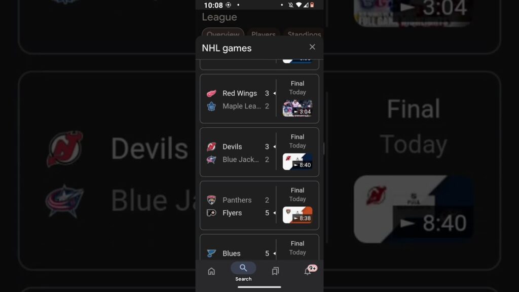 Today’s NHL Scores: Live National Hockey League Updates & Results in India