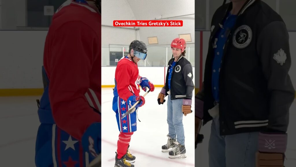 Ovechkin magic with Gretzky’s stick 🏒 | NHL stars update #hockey