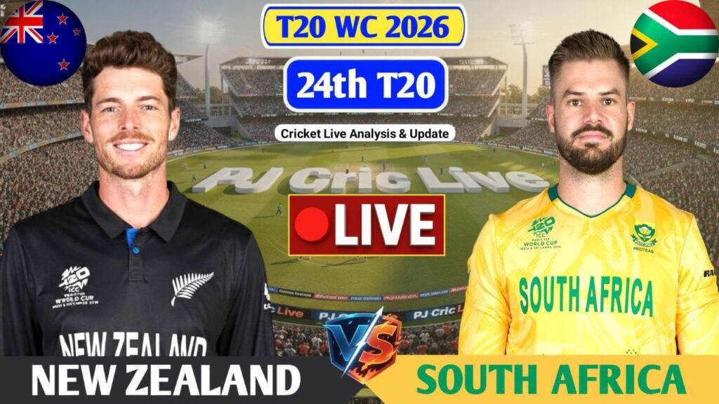 NZ vs SA 24th T20 Live Score, Match Analysis & Commentary: New Zealand vs South Africa Live