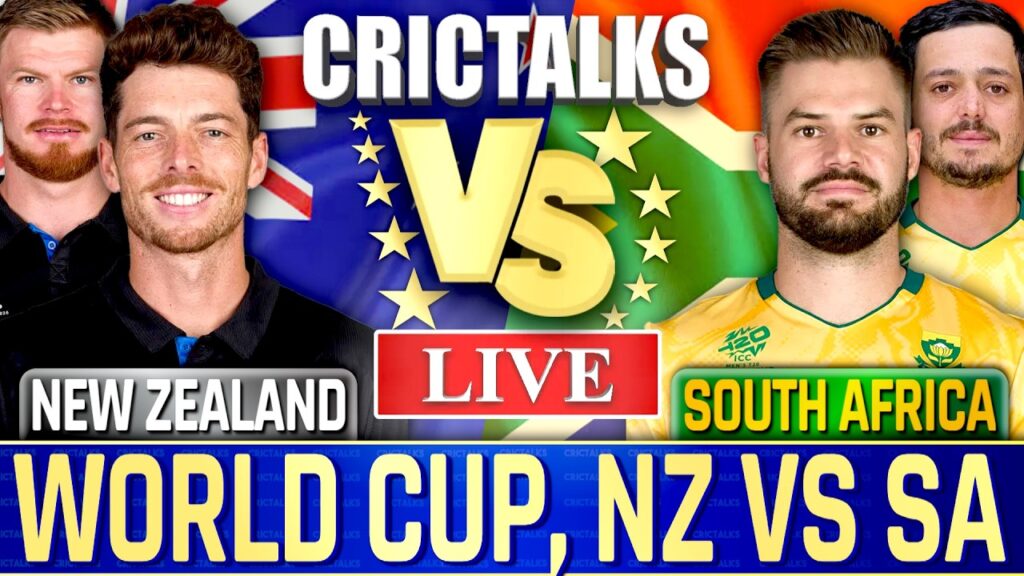 NZ vs SA Live Score: New Zealand vs South Africa, World Cup 2023 Live Cricket Match Commentary