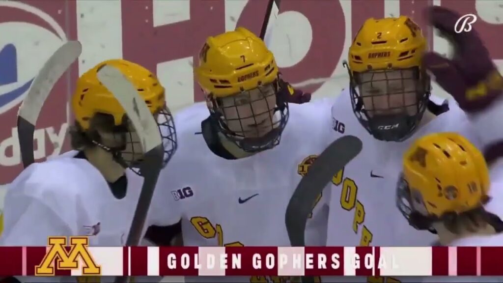 Gopher Men's Hockey vs Michigan State Highlights: Minnesota Records 4-2 Comeback Win