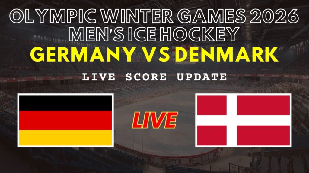 Germany vs Denmark Live Streaming: Ice Hockey Olympic Qualifiers 2026 Score & Updates