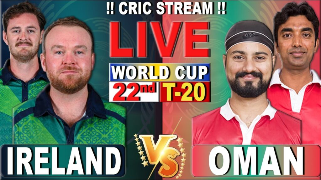 IRE vs OMAN Live Score: Ireland vs Oman World Cup Qualifier Match Updates & Analysis