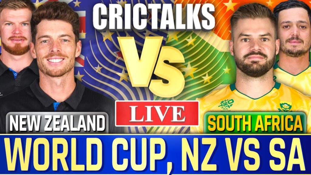 NZ vs SA Live Score Today: New Zealand vs South Africa World Cup Live Cricket Score & Commentary