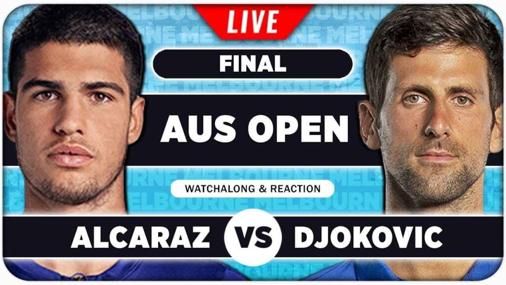 ALCARAZ vs DJOKOVIC: Australian Open 2026 Final • LIVE Score & Commentary • Tennis Match Today India