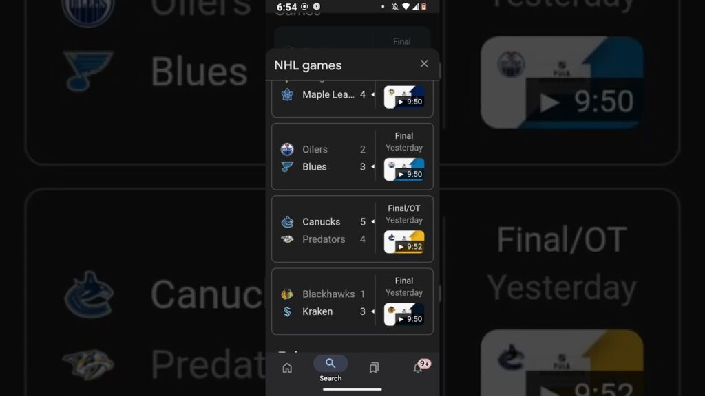 NHL Scores Today: Live Results, Standings & Hockey Updates in India