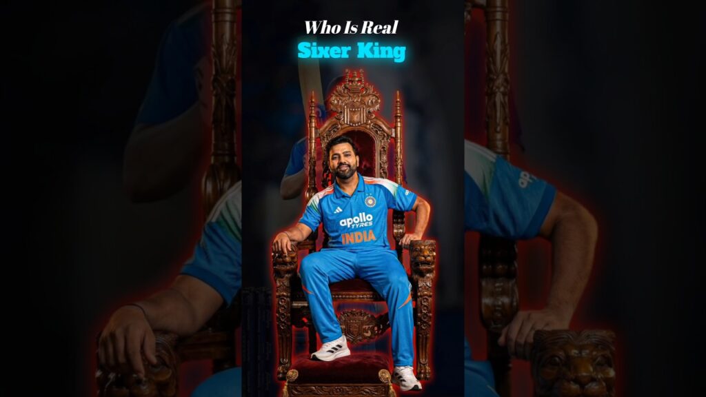 Rohit Sharma Top 1 in Most Sixes in International Cricket History 🏏🇮🇳 #shorts