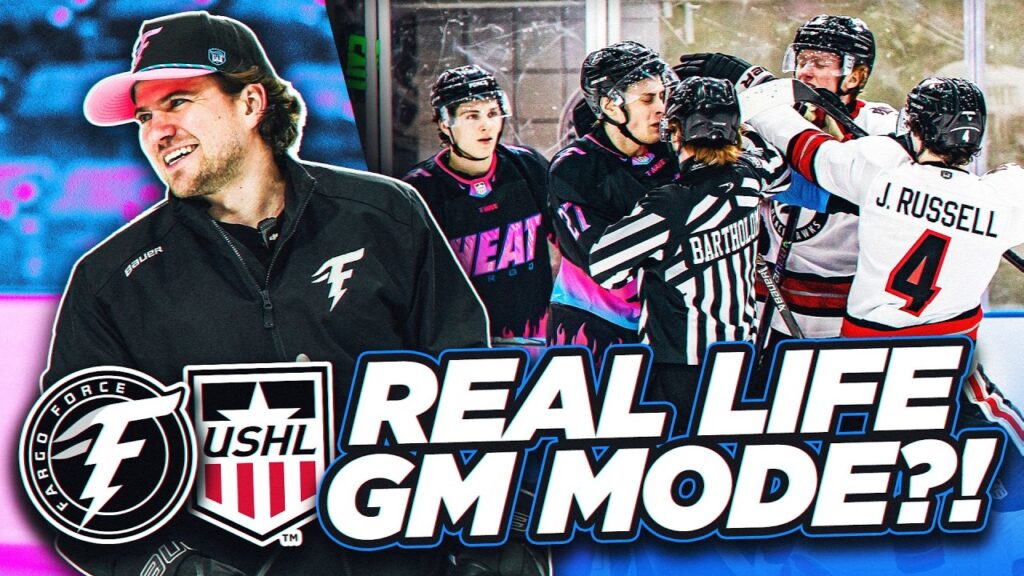 I Became the GM of a USHL Hockey Team... High Intensity Gameplay