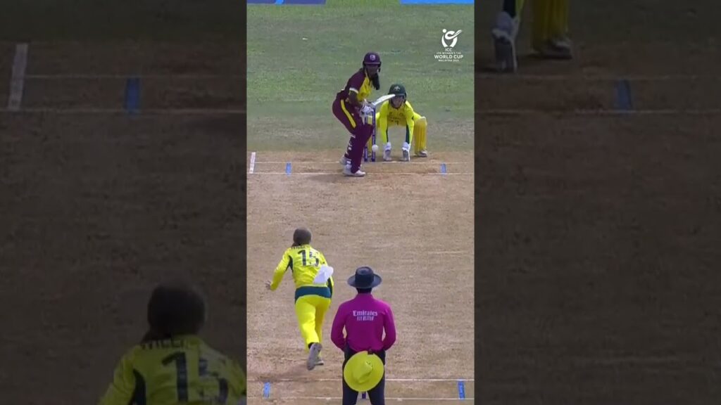 Australian Bowler's Magical Delivery Stuns West Indies in U19 World Cup #AUSvWI