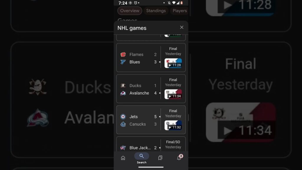 NHL Scores Today: Live National Hockey League Updates & Results