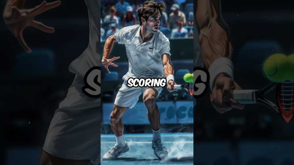 Why Tennis Scoring is 15, 30, 40? 🎾 Tennis Rules Explained #Shorts