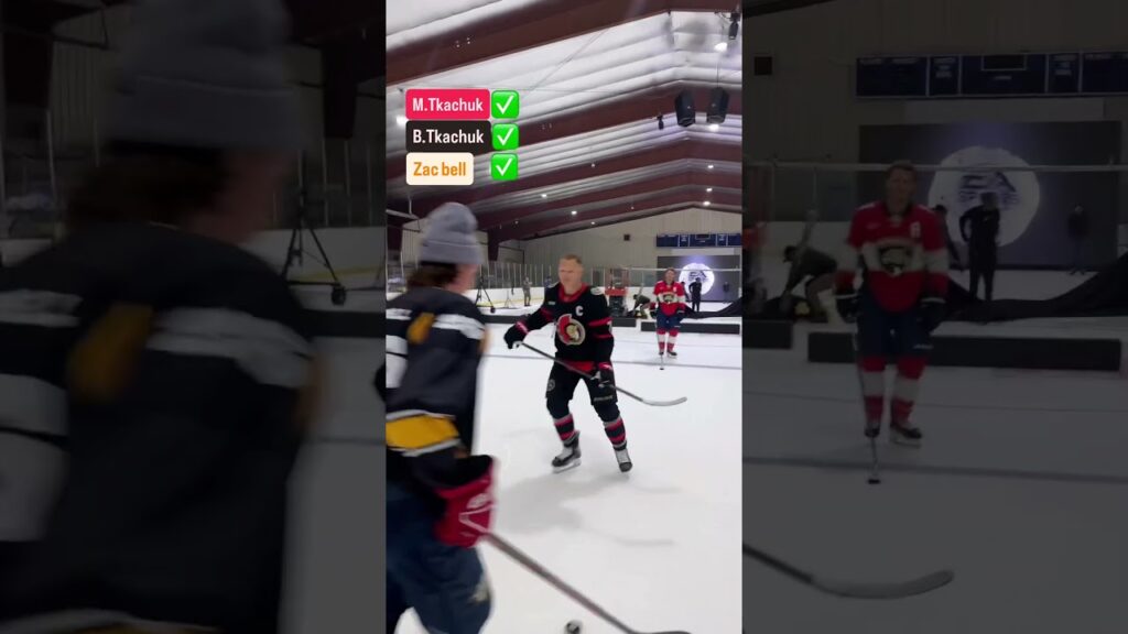 Can I beat the Tkachuk brothers? 🏒 NHL Challenge!