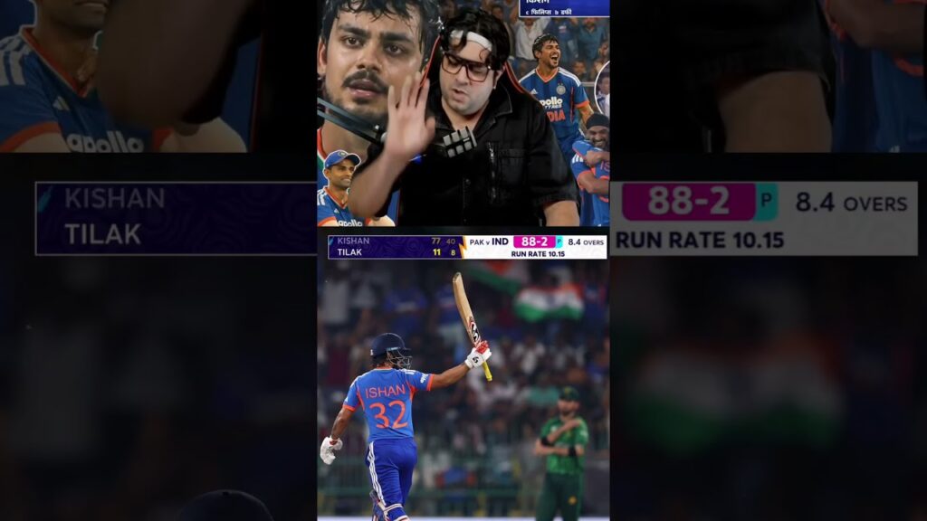 Ishan Kishan Explosive Batting vs Pakistan 🇮🇳🔥 #ishankishan #indvspak #cricket #shorts