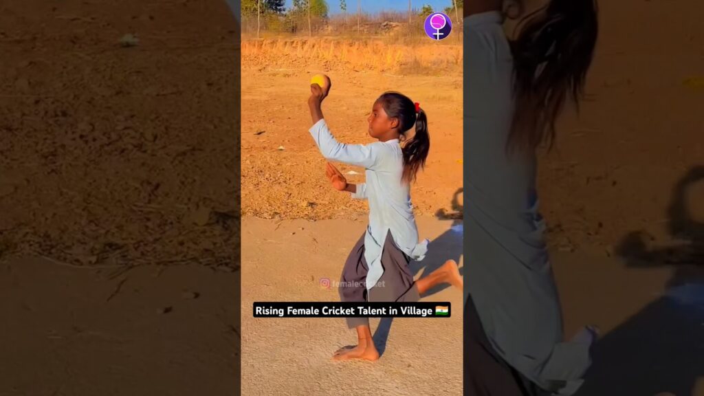 The Raw Power of Indian Village Cricket 🇮🇳 #ytshorts