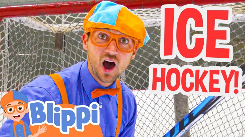 Blippi Plays Ice Hockey & Visits Ice Rink | Kids Learning Videos | Blippi Full Episodes