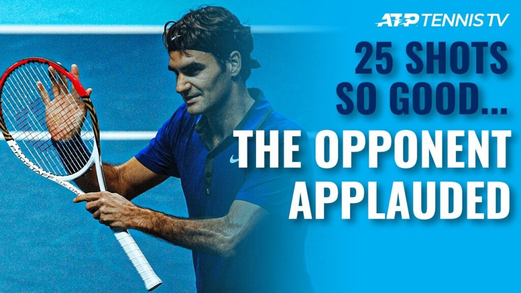 25 Incredible Tennis Shots That Earned Rare Respect From Opponents 👏