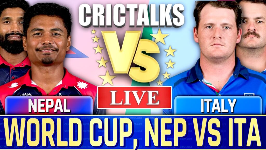 Nepal vs Italy Live Score: T20 World Cup Qualifier Commentary & Updates
