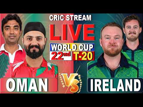 IRE vs OMAN Live Score: T20 World Cup, Ireland vs Oman Today Match Updates
