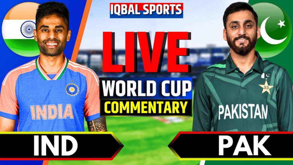 IND vs PAK Live: T20 World Cup Match Score, Commentary & Updates | India vs Pakistan Live Match Today