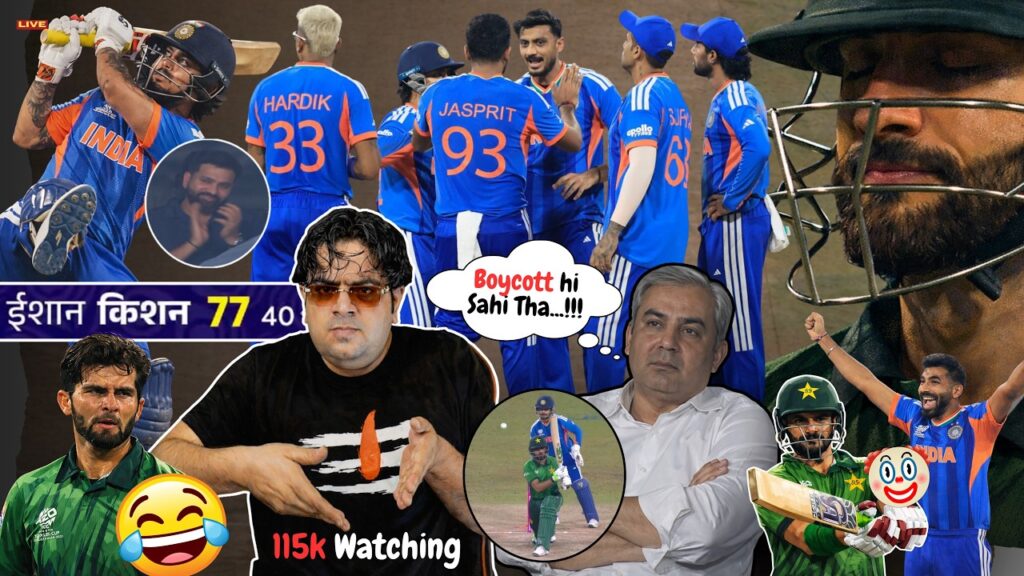 Ishan Kishan & Team India Crush Pakistan: Ghop Ghop 🤣 Pakistanio "TUM RO LO" 🤫 Tofooni Batting 🔥
