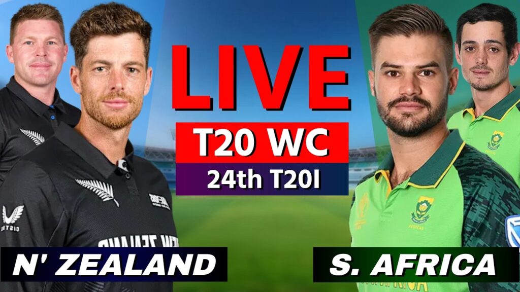 SA vs NZ Live Score, T20 World Cup 2026: South Africa vs New Zealand Live Cricket Match Today