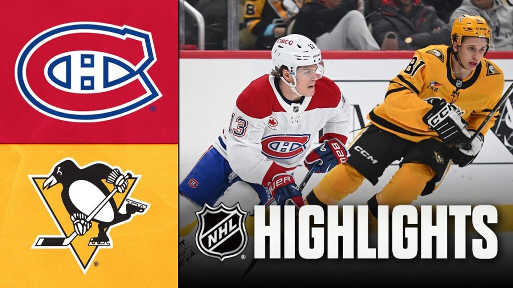 NHL Highlights: Canadiens vs Penguins (Dec 12) - Watch Full Match Replay & Goals