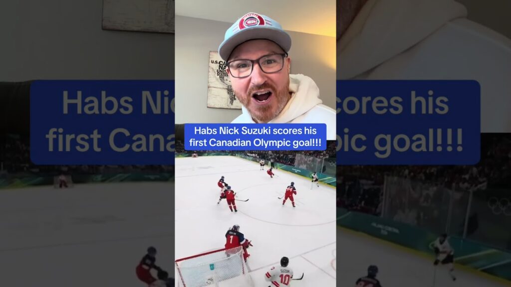 Nick Suzuki Scores First Olympic Goal: Habs Captain Makes History!