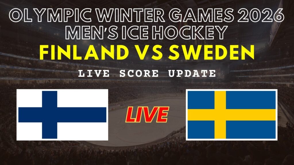 Finland vs Sweden Live Stream: Olympic Winter Games 2026 Men’s Ice Hockey Score Updates & How to Watch in India