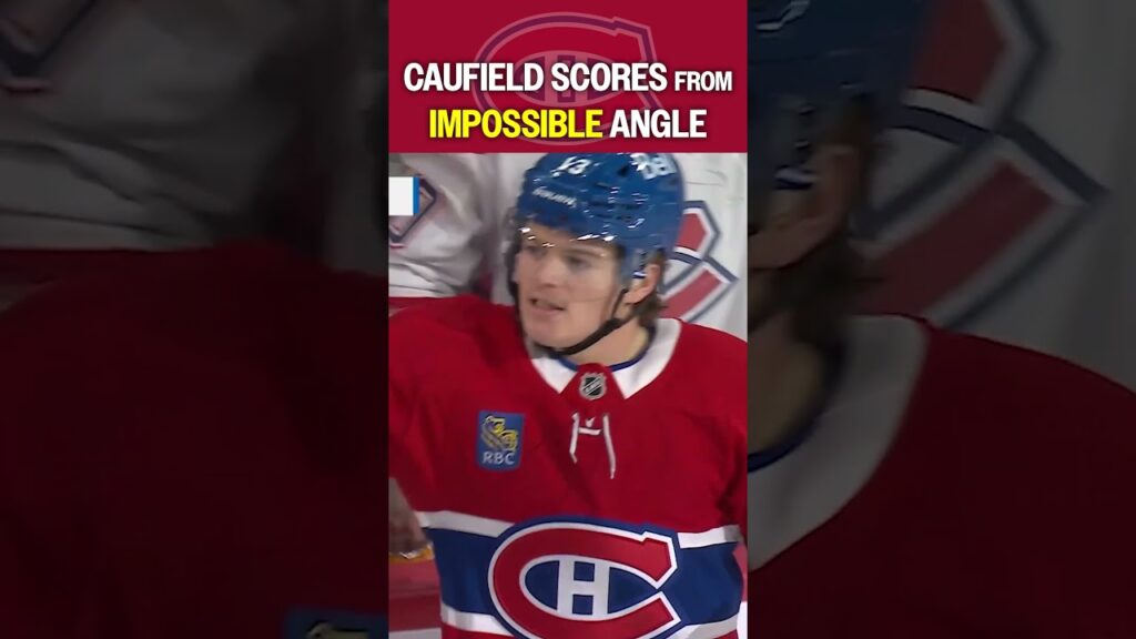 Cole Caufield's Impossible Angle Goals: Full Highlights & Skill Analysis