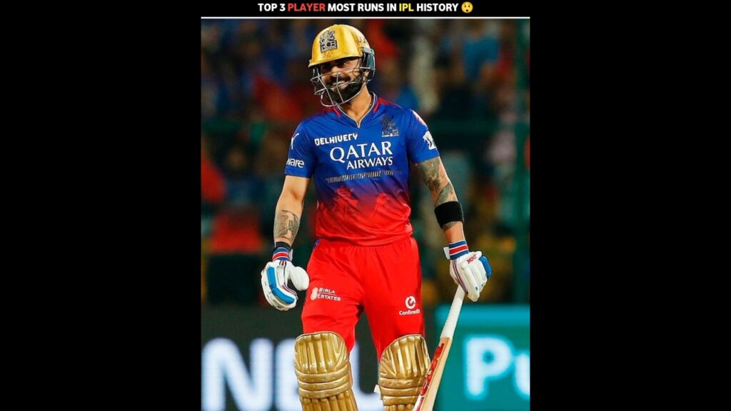 Top 3 Batsmen with Most Runs in IPL History 🏏 #shorts #ipl2024 #viratkohli
