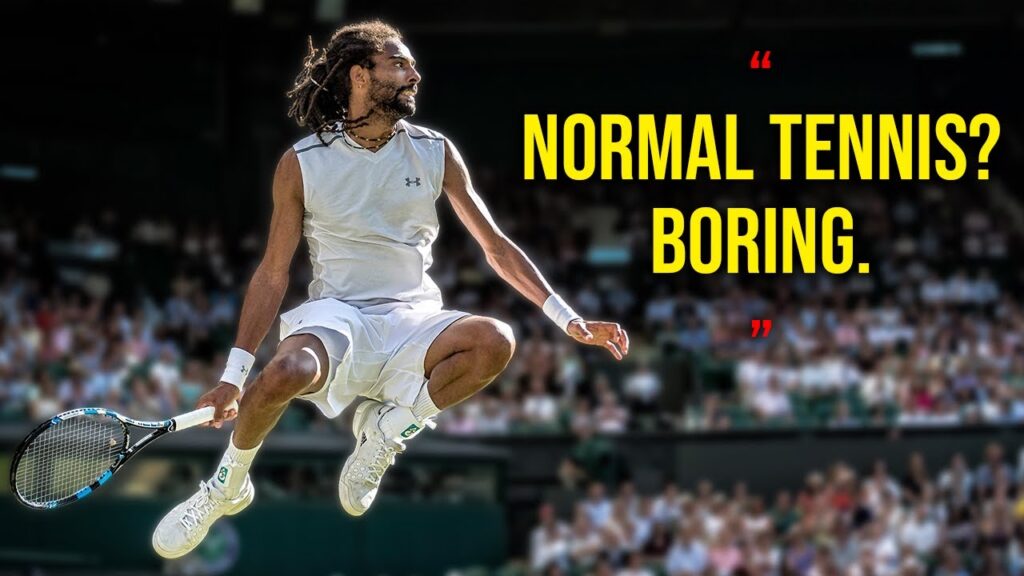 Dustin Brown: The Most Creative Tennis Ever Played! (Unbelievable Trick Shots)