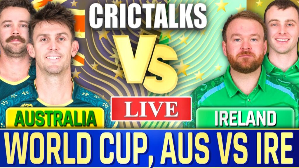 AUS vs IRE LIVE Score: Australia vs Ireland, T20 World Cup Match Highlights & Commentary