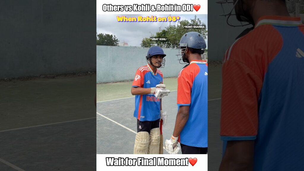 Virat Kohli & Rohit Sharma’s Heartwarming Sportsmanship Moments ❤️ #Cricket #India