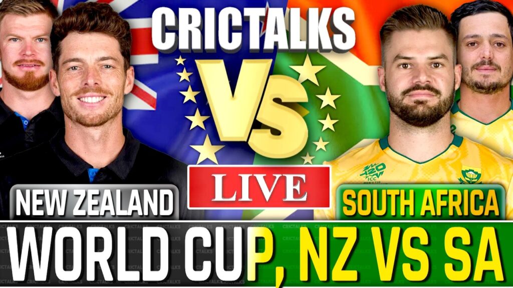 NZ vs SA Live Score: New Zealand vs South Africa World Cup Commentary, Last 7 Overs Live, CricTalks