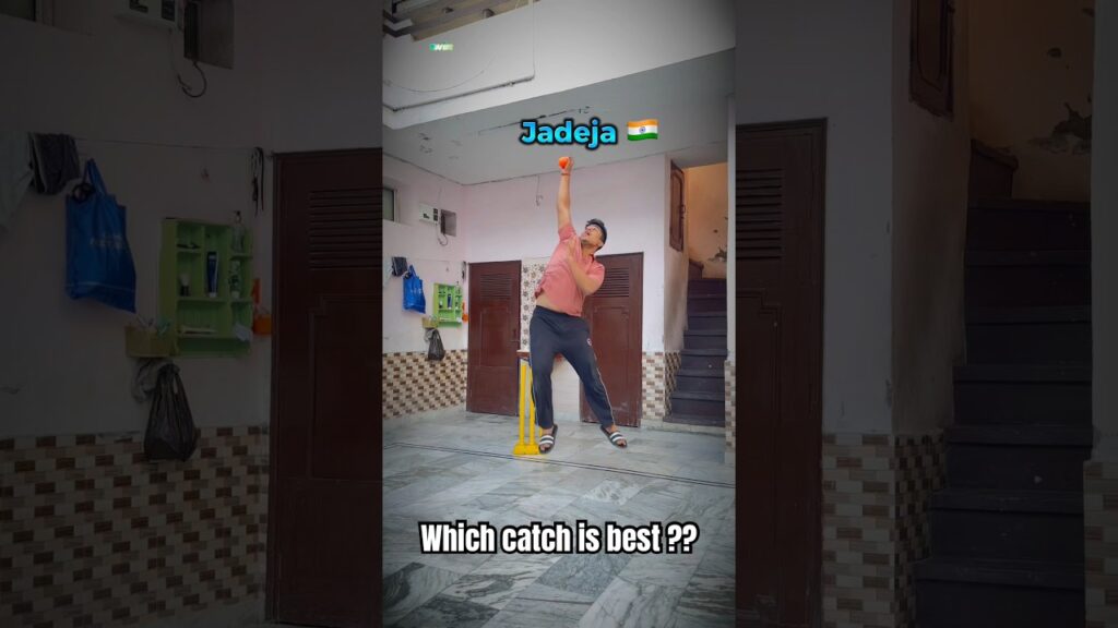 Ravindra Jadeja 🇮🇳 vs Hasan Ali 🇵🇰: Who Took the Better Catch? #Cricket #Shorts