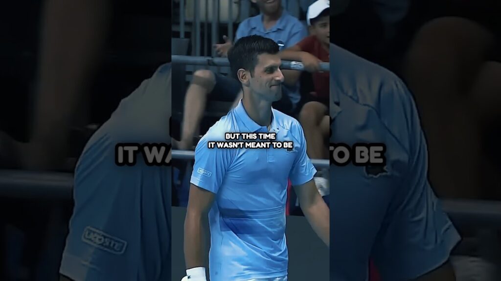 Novak Djokovic Forgets the Score During Match 😅 | Tennis Funny Moments 🎾 #Tennis #Djokovic