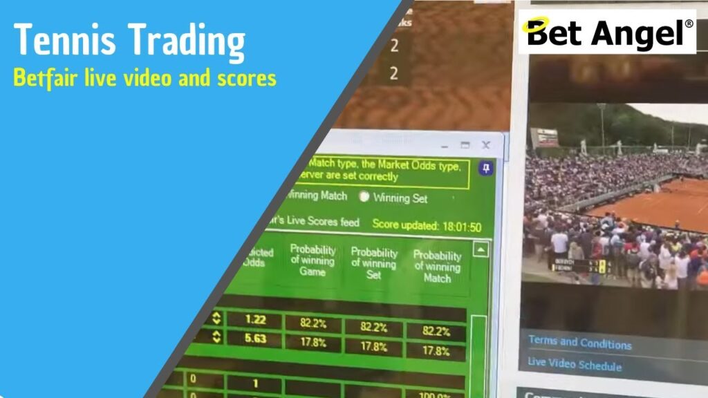 Live Tennis Scores & Betfair Video Streaming on Bet Angel India