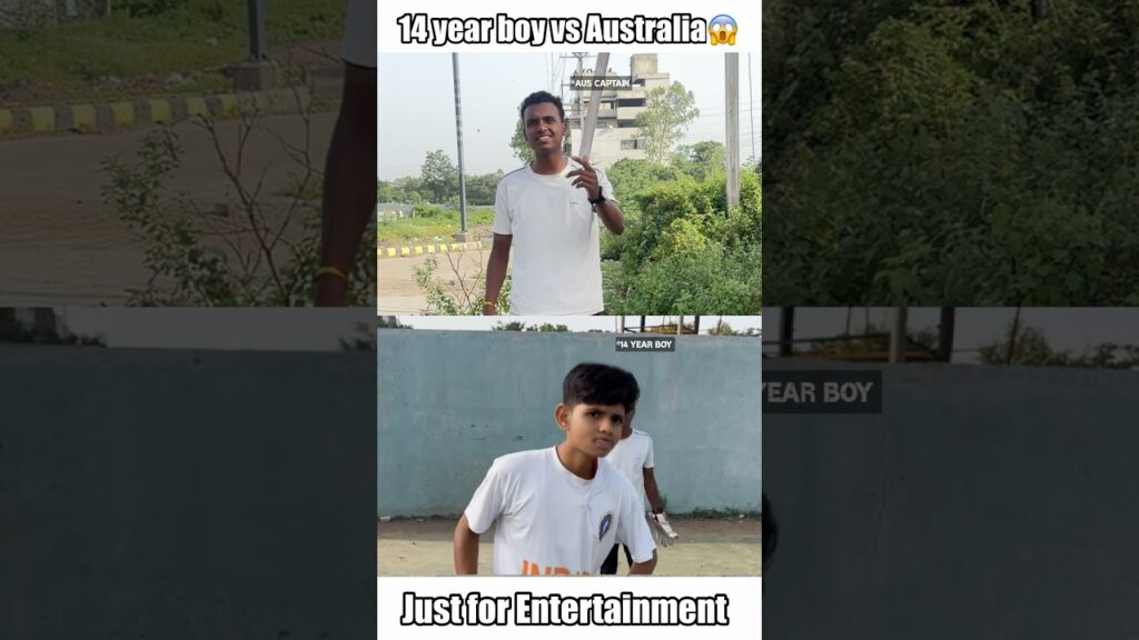 14-Year-Old Indian Youngster Shocks "Mighty Australia" in U-19 Test Debut! 😱 #Cricket