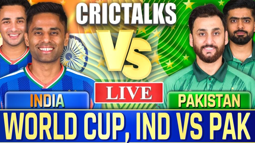 IND vs PAK Live Score: India vs Pakistan World Cup Live Cricket Streaming & Commentary