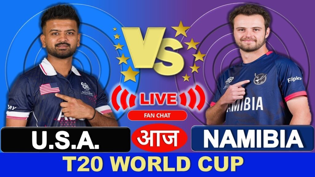 USA vs Namibia, T20 World Cup 2026 Live Cricket Score & Commentary: USA vs NAM Match 26 updates