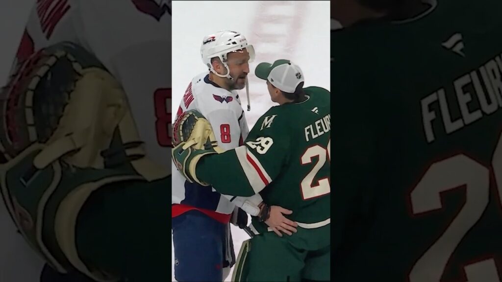 Ovechkin Honors Marc-Andre Fleury: Heartwarming Moment in NHL Viral Video