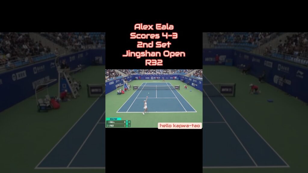 Alex Eala vs Xinyu Gao Live Score: Jingshan Open WTA 125 Match Updates & Results