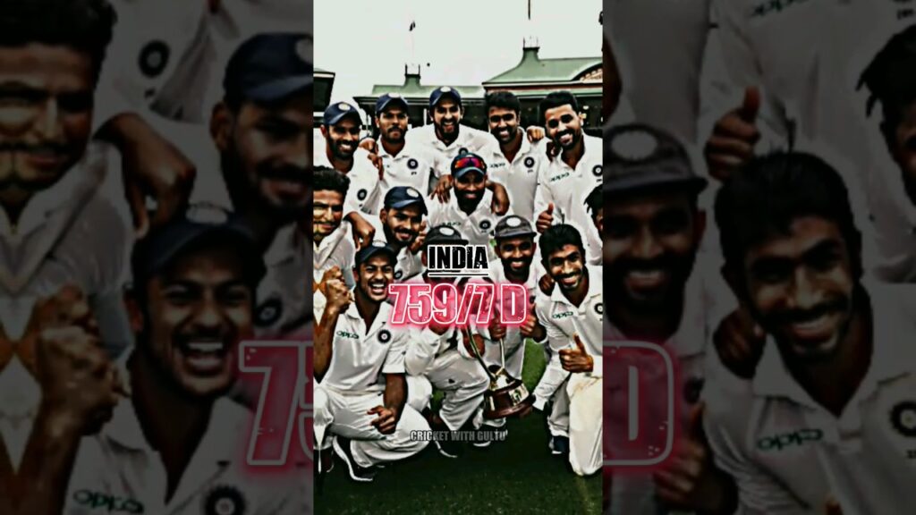 Highest Team Score in Test Cricket History 🇮🇳 #cricket #shorts #trending @Mahi07Crickedit @CricAnshu2.0