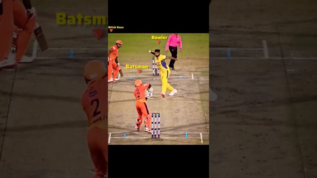 Dangerous Bouncer Hits Batsman: Cricket Shorts #shorts