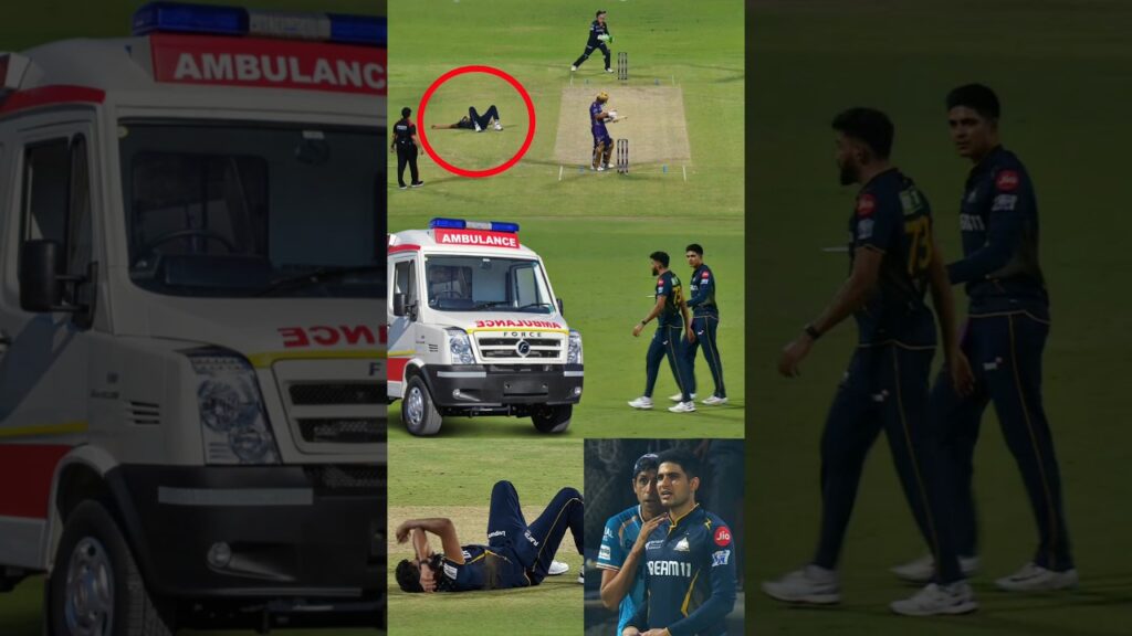 Mohammed Siraj suffers a scary fall during GT vs KKR match | IPL 2024 Highlights