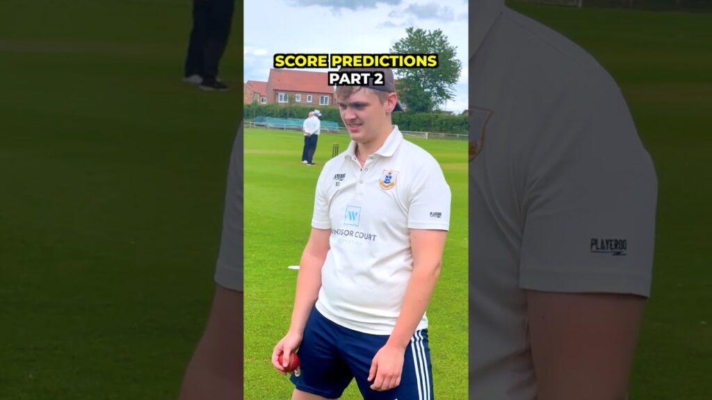 Is Bande Ne Exact Score Predict Kar Diya! 🤯🏏 #Cricket #VillageCricket