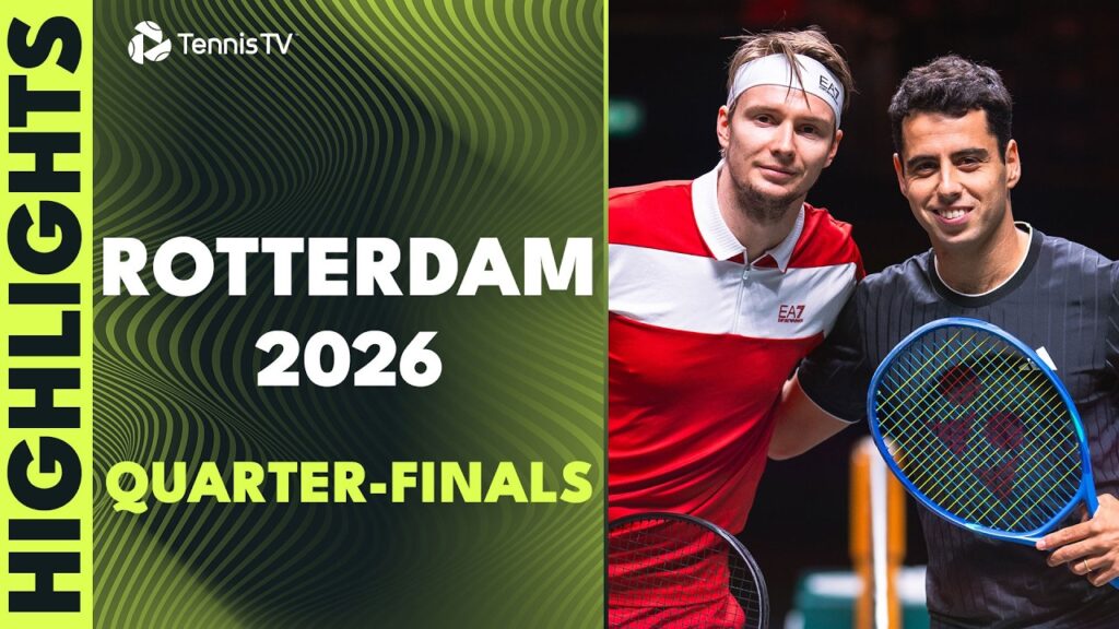 Bublik vs Munar & De Minaur vs Auger-Aliassime | Rotterdam 2026 Tennis Highlights & Results